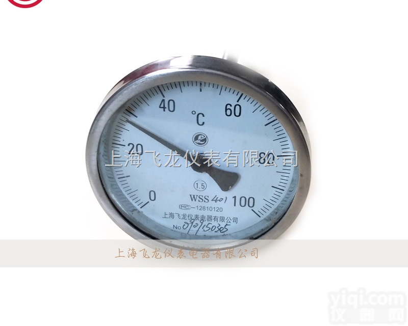 WSS-401  <em>反应釜</em>轴向 <em>防腐</em>双金属温度计