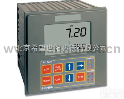 HI504222、HI504224  <em>意大利</em>哈纳 <em>镶嵌</em>式高性能在线pH/ORP/°C控制器
