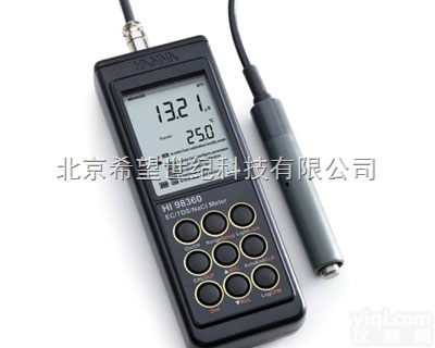 HI98360、HI9835  <em>意大利</em>哈纳 <em>微电脑</em>电导率EC-总固体溶解度TDS-盐度NaCI-温度&...