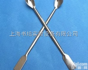 300mm 单头<em>不锈钢</em>药勺/<em>不锈钢</em><em>方尾药</em>勺/刮 铲两用药勺30 cm