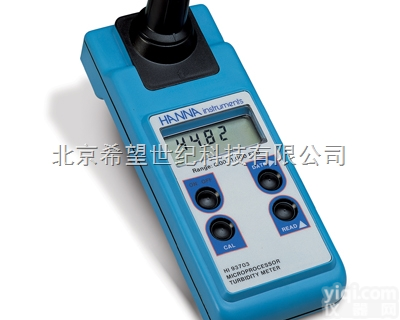 HI98703-11  <em>意大利</em>哈纳 便携式<em>微电脑</em>多量程浊度<em>测定仪</em>