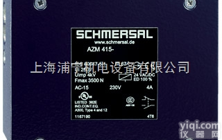 <em>SCHMERSAL</em><em>开关</em>  德国施迈赛<em>SCHMERSAL</em><em>开关</em>AZM 415-02/11ZPK