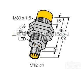 德国<em>图尔克</em>传感器  TURCK<em>电感</em>式传感器NI30U-M30-AN6X-H1141
