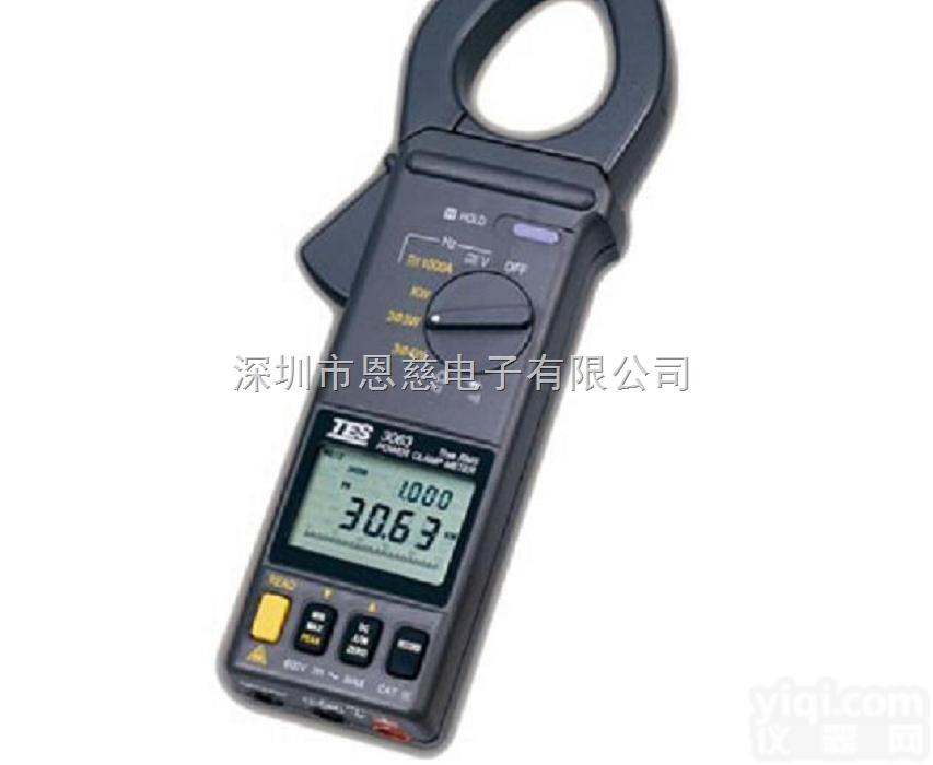 TES-3063 钳型<em>功率表</em>TES3063 功率计 <em>台湾</em>泰仕TES 瓦...