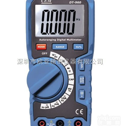 DT-961<em>万用表</em>,  CEM华<em>盛昌</em>DT-960工业型数字<em>万用表</em>