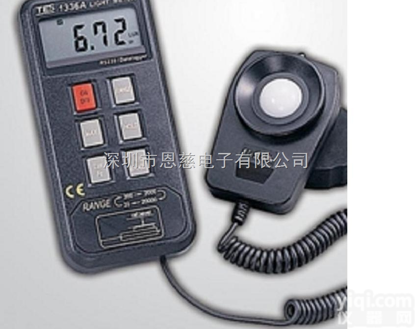 TES-1336A数字式<em>照度计</em>TES-1336A<em>记忆</em>式<em>照度计</em>0~200...