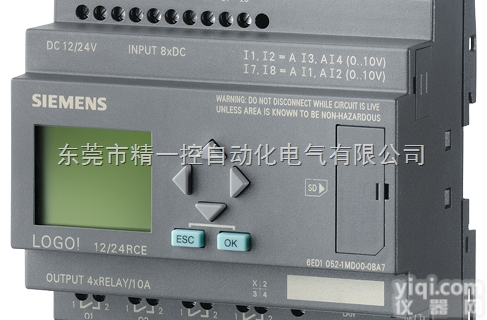 6ED1 052-1FB00-0BA7  PLC自动化公司|<em>西门子</em>LOGO 12/24RCE|<em>可编程</em>逻辑<em>控制器</em>|...