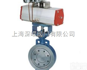 <em>D673H</em>  <em>D673H</em>气动<em>对夹式</em>硬密封<em>蝶阀</em>