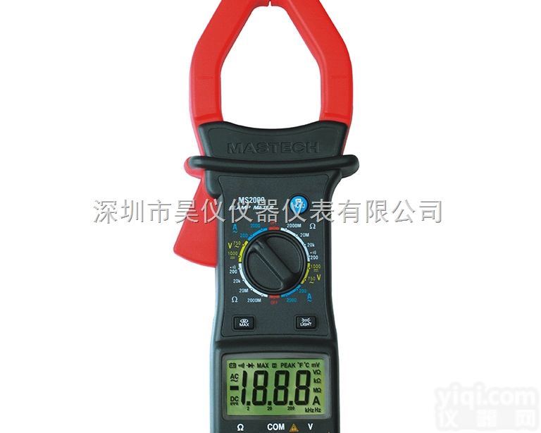 <em>钳形表</em><em>MS2000</em>  华仪mastech <em>钳形表</em><em>MS2000</em>交流电流数字<em>钳形表</em><em>MS2000</em>