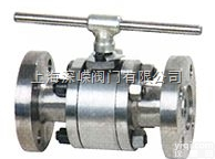 Q41H  Q41H<em>锻钢</em>三<em>片式</em>硬密封<em>球阀</em>