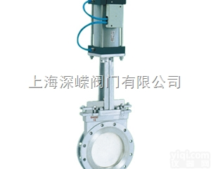 PZ673 <em> 气动式刀型闸阀</em>