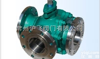 <em>Q44</em>（45）F  法兰连接三通<em>球阀</em><em>Q44</em>（45）F