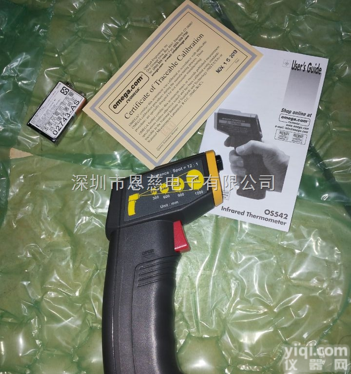 原装OS543红外<em>测温仪</em> 红外线<em>温度计</em> 非接触式温度<em>测量仪</em>