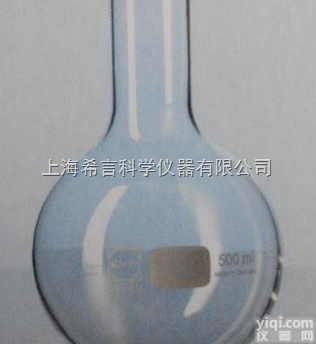 2171176  <em>德国</em>DURANDURAN 6000mL DURAN瓶口加固窄口<em>平底</em><em>烧瓶</em>