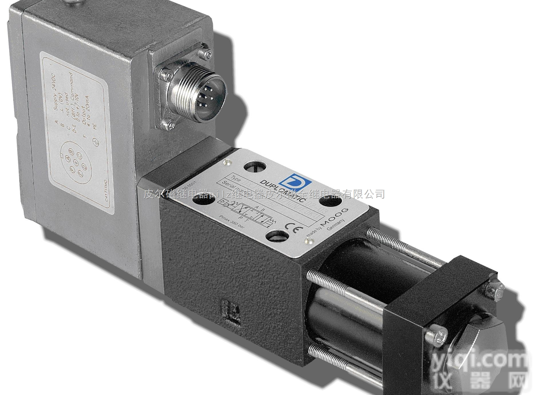 moog<em>伺服阀</em>D663-344K 武汉<em>办事处</em>