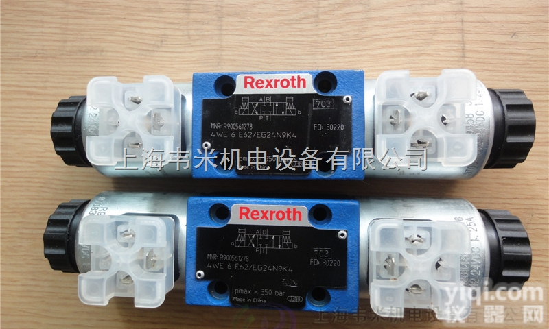 <em>博世</em>力士乐<em>电磁阀</em>  REXROTH<em>电磁阀</em>4WE6J62/EG220N9K4/V