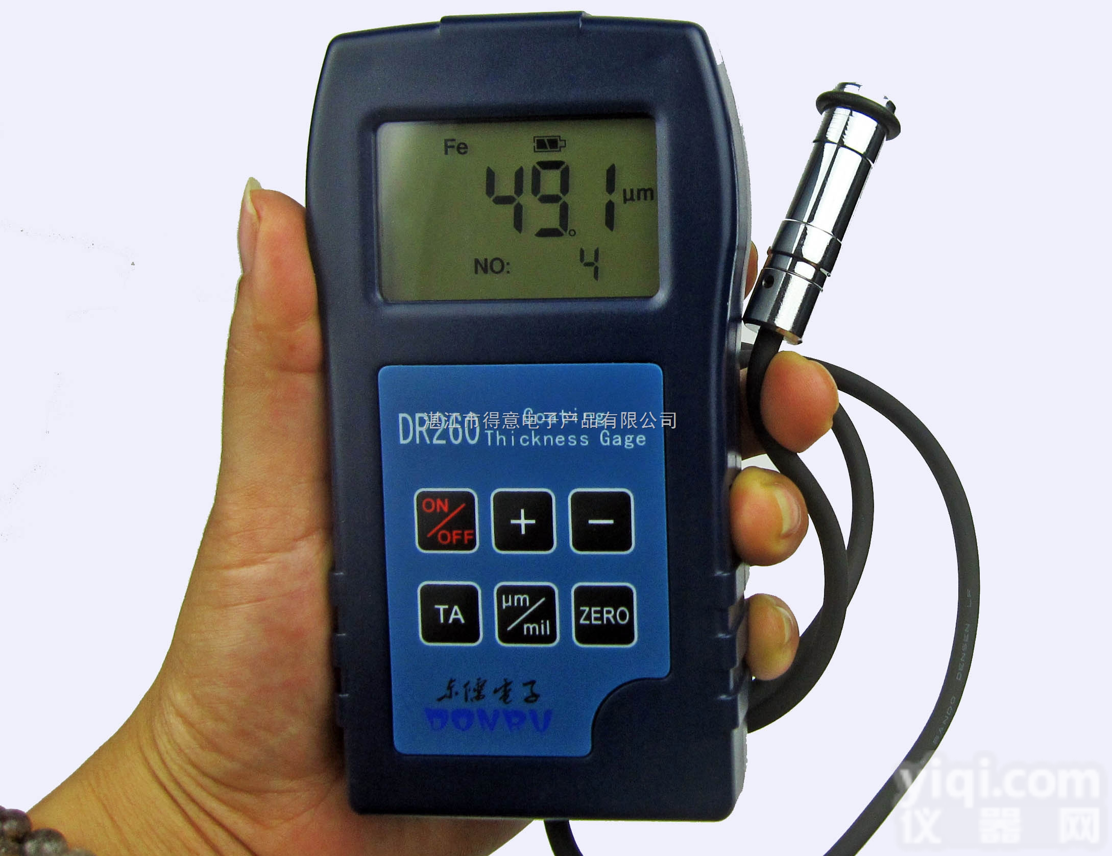 DR260  供应<em>镀锌</em><em>测试仪</em>，钢板表面上<em>镀锌</em>层厚度测试器报价