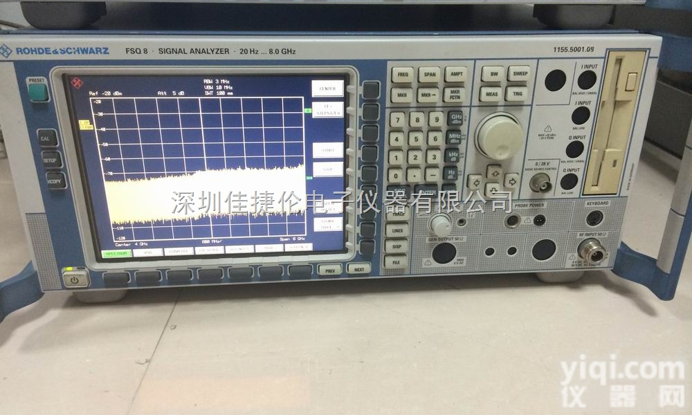 FSQ8  供应FSQ8|FSQ8价格8G频谱<em>分析仪</em>特价FSQ8<em>信号</em><em>分析仪</em>