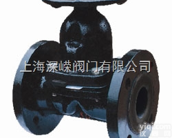 <em>EG41J</em>  <em>隔膜阀</em> <em>英标</em>衬胶<em>隔膜阀</em>