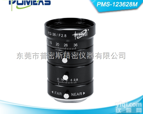 PMS-123628M  百万<em>像素</em>工业<em>镜头</em> 机器<em>视觉</em> 分辨率