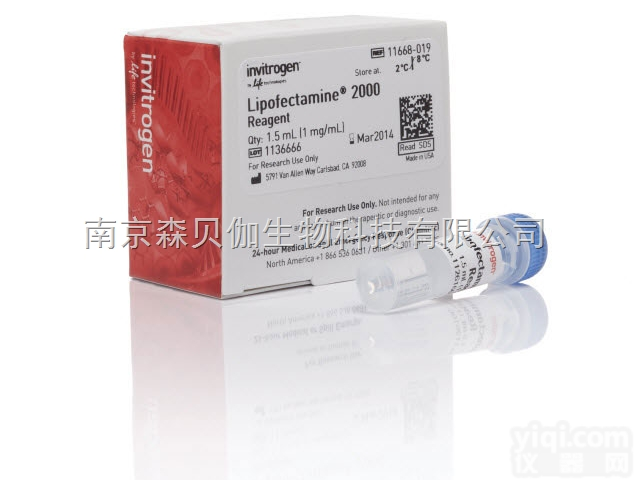 <em>LIPOFECTAMINE</em> 2000 <em>REAGENT</em>,11668019...