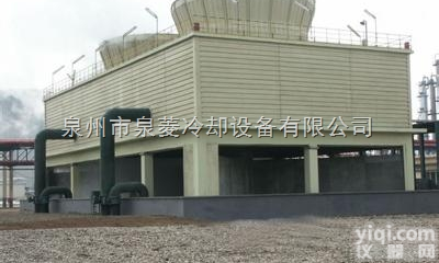 逆流式钢结构玻璃钢<em>冷却塔</em>  泉菱<em>得利</em>满