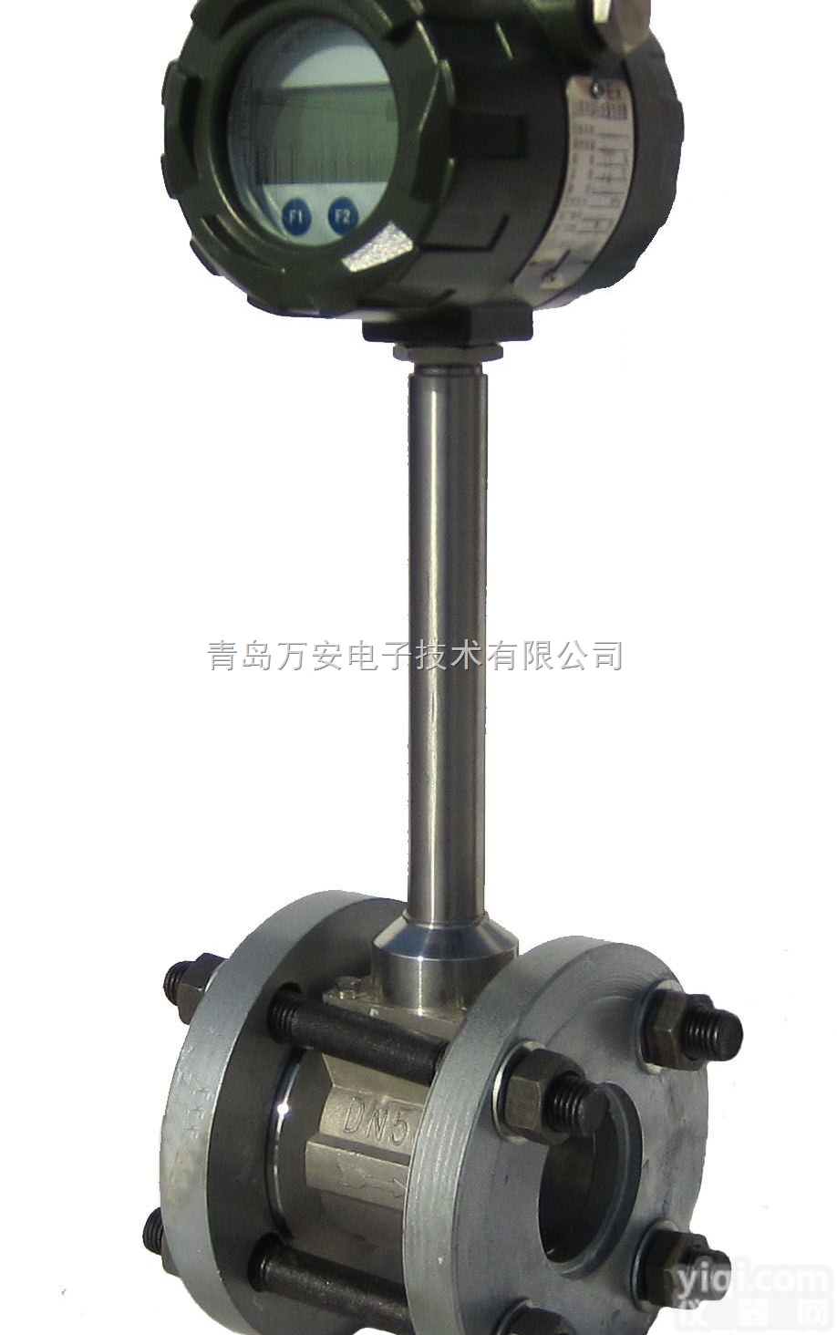 WF系列<em>涡街</em><em>流量计</em>  山东<em>青岛</em> 蒸汽流量表（液晶显示，管道上在线读数）