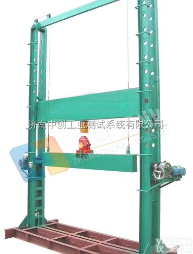 国内生产<em>除尘</em>螺<em>旋风</em>管承重强度的设备、50吨风管外压载荷试验机