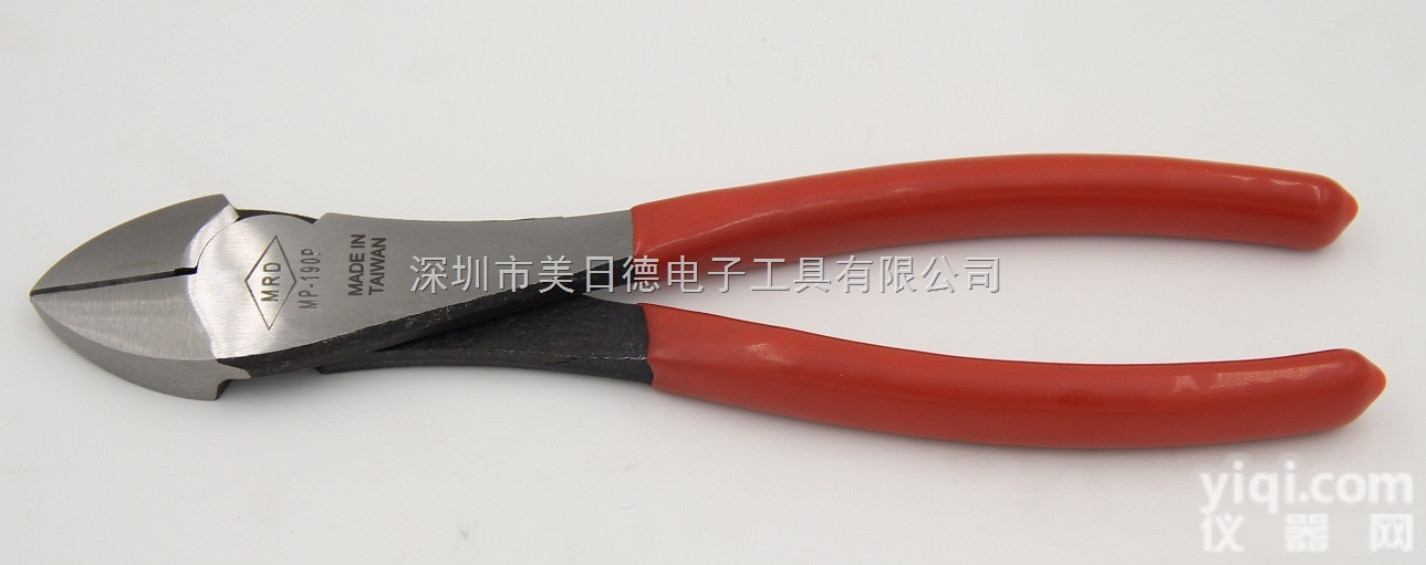 台湾快工MRD MP-190P QL斜口钳 断线钳 <em>钢丝钳</em> 钢索剪