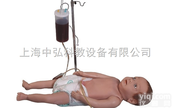 ZH-130-1  高级<em>婴儿</em>全身静脉<em>穿刺</em>训练模型，<em>婴儿</em>全身静脉<em>穿刺</em>模拟人