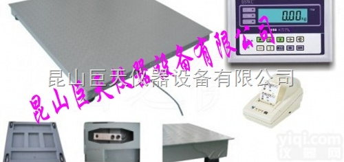 常熟电子秤（自动打印功能）3吨，常熟带<em>条码打印</em><em>电子地磅</em>