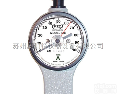 408B B型  美国PTC硬橡胶超硬<em>合成橡胶</em>408B硬度计ASTM B型