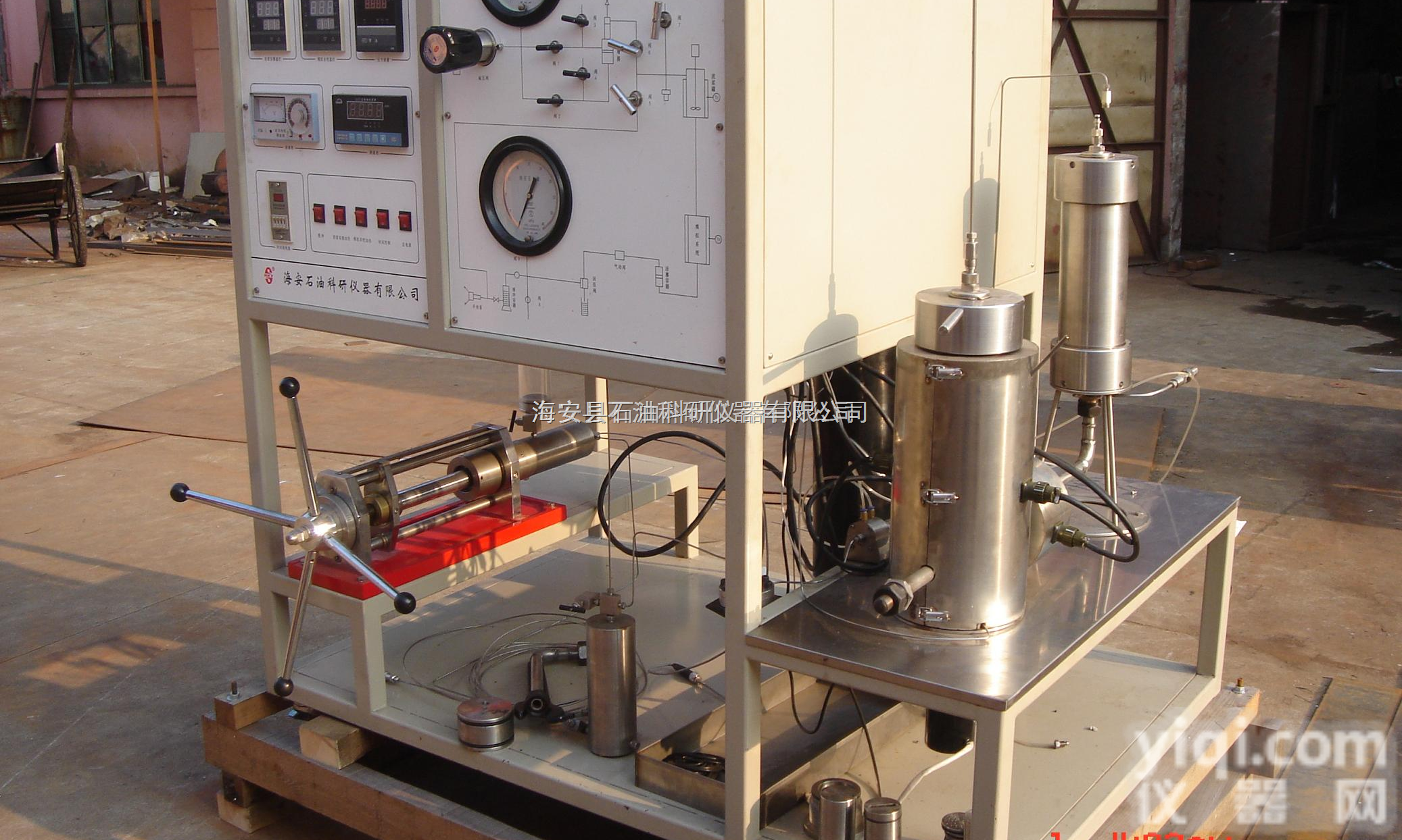 <em>高温高压</em><em>堵漏</em>模拟实验<em>装置</em>