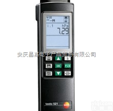 testo 521-1<em>高精度</em>压力仪 精0.2%数据打印、0到100 m/s<em>流速</em>、风速 1～12 m/  压力 0 ... 100 hPa、温度 -40 ~ +150 ...