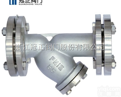 浙江冠正阀门、  <em>Y型管道过滤器</em>、Y型过滤器