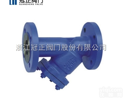 <em>法兰</em><em>过滤器</em>、  GL41H型<em>法兰</em>连接铁制Y型<em>过滤器</em>