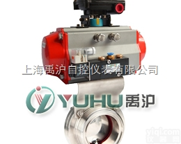 D621F卫生级<em>气动</em><em>蝶阀</em>（外<em>螺纹</em>连接）