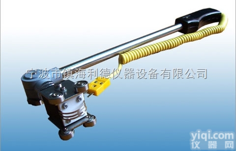 WRNM-201<em>表面热电偶</em>  宁波产WRNM-201热电偶WRNM-201R型直柄式滚筒<em>表面热电偶</em>