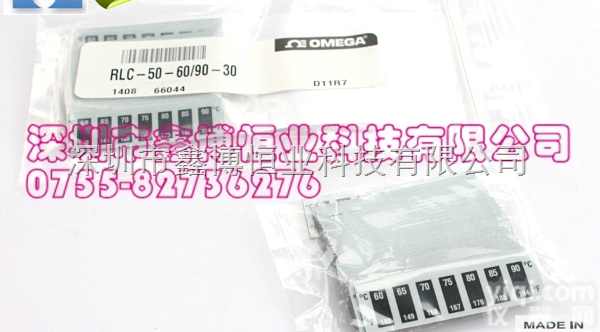 RLC-50-30/60-10示温<em>试纸</em> 美国omega<em>可逆</em>示温<em>试纸</em>