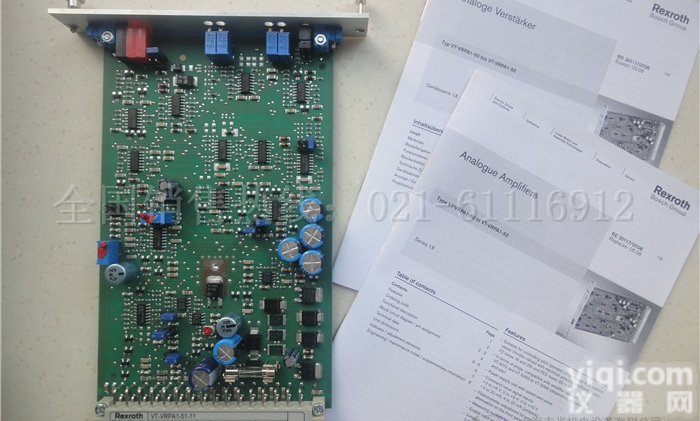 REXROTH  <em>德国</em>力士乐放<em>大板</em>VT11012-1X/