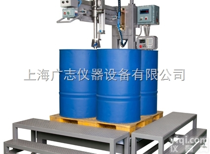 GZM  200升摇臂式<em>灌装机</em><em>定量</em>灌装秤多桶位包装机