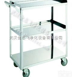 ZF-01  <em>不锈钢</em>三层<em>推车</em>|GMP<em>不锈钢</em>运料车
