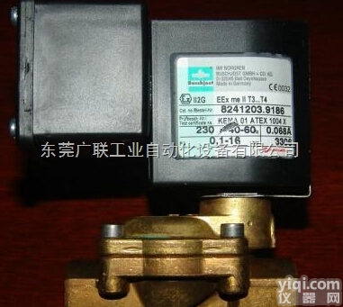广州Buschjost先导式电磁阀84520系列