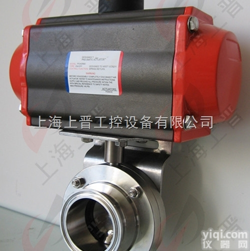 D681X  <em>卡箍式</em>气动<em>卫生</em>级<em>蝶阀</em>