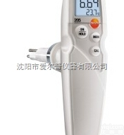 <em>testo</em> 205  插入式pH/°C <em>测量仪器</em><em>testo</em> 205