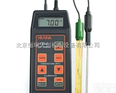HR/HI8424  酸度计/<em>便携式</em><em>防水</em>型pH/ORP/温度<em>测定仪</em>