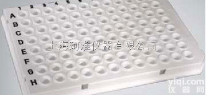 AXYGEN适配罗氏384孔白色带密<em>封膜</em>带条形码PCR板PCR-384...