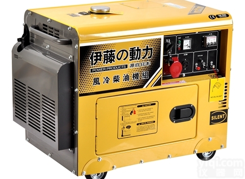 <em>三相</em>5kw<em>静音</em>柴油发电机组