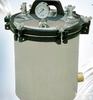 YX-24LM  供应滨江不锈钢<em>手提式</em>煤电<em>两用</em>消毒锅24升医用压力蒸汽灭菌器