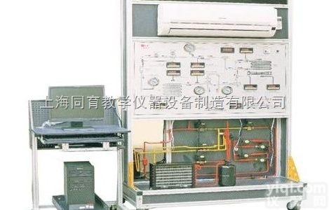 TYJYD-1型  <em>热泵</em>型分体空调实训考核装置|制冷<em>制热</em>技术实训装置
